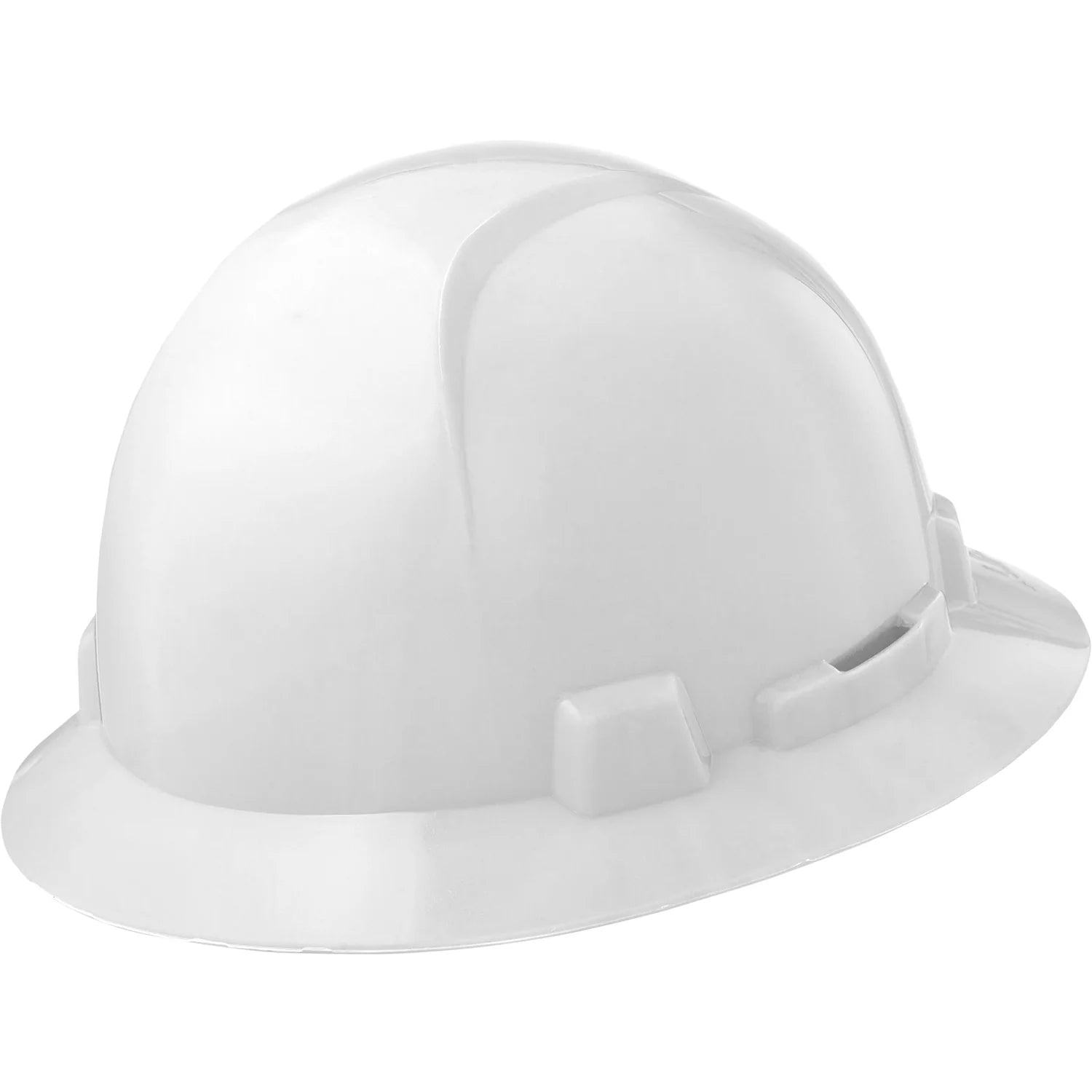 Sicurezza degli ascensori, Cappello rigido Lift Safety Briggs a tesa intera - Non ventilato - Versione bianca - HBFE-7W