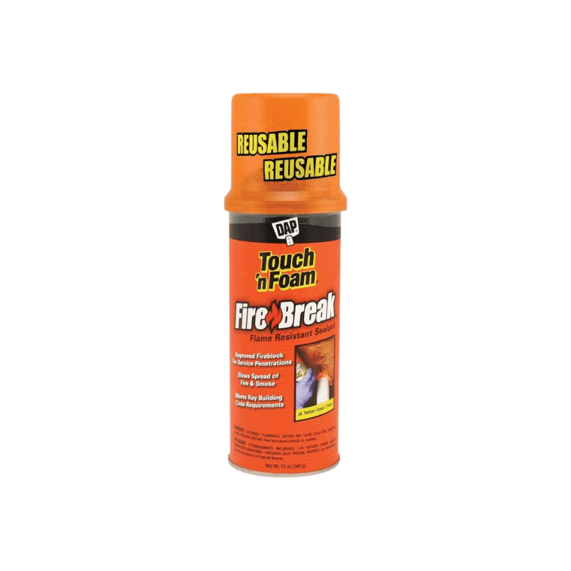 DAP, DAP Touch'N Foam Fire Break 12 oz.