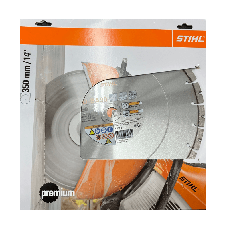 STIHL, Disco da taglio diamantato STIHL Premium D-G80 Ø 350 mm/14