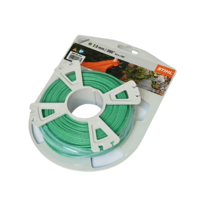 STIHL, Filo per tagliabordi STIHL Quiet Green 2,0 mm/.080" x 45,93'