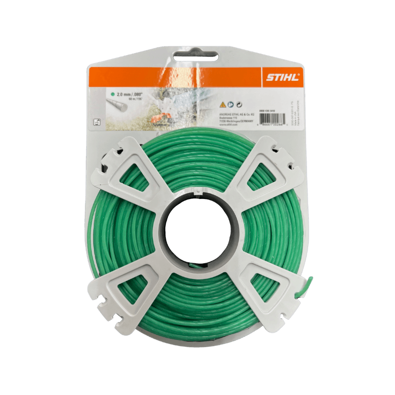 STIHL, Filo per tagliabordi STIHL Quiet Green 2,0 mm/.080" x 45,93'