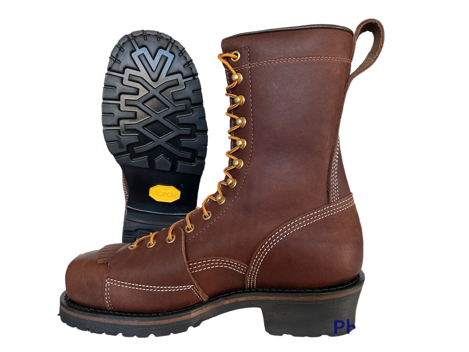 Stivali Hoffman, Hoffman Lineman Boots 9" Stivali da lavoro sfoderati - 9010