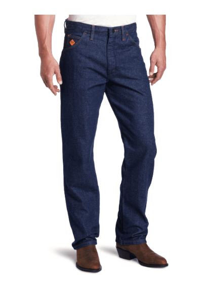 Wrangler, Jeans Wrangler Uomo Resistenti alle fiamme dal taglio rilassato - FR31MWZ