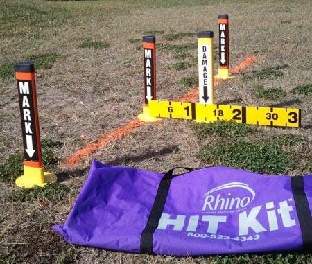 Rinoceronte, Kit di investigazione dei danni di utilità Rhino Hit Kit - HK220-ENG