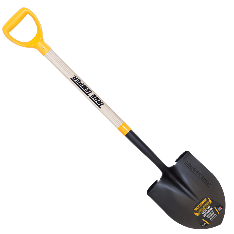 True Temper®, Pala da scavo a punta tonda True Temper con impugnatura a D