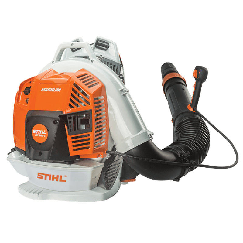 STIHL, STIHL BR 800 C-E MAGNUM Soffiatore a zaino professionale a gas con avviamento laterale Easy2Start 912 cfm 79,9 cc