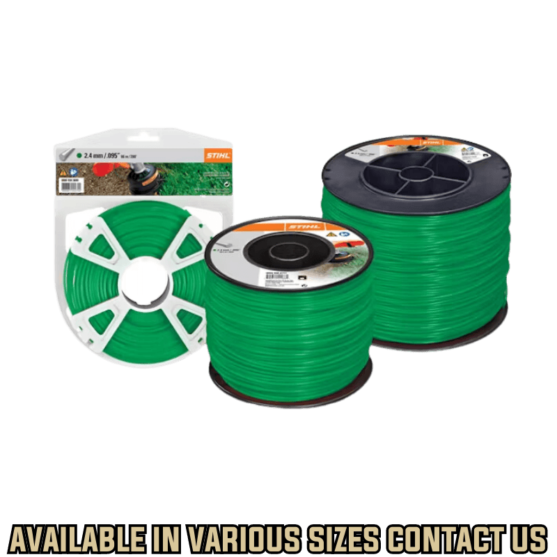 STIHL, STIHL Commercial Trimmer Line rotondo Ø 2,7 mm x 347 m/ 379,8 yd. Verde scuro