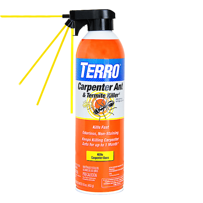 Terro, TERRO Aerosol per formiche carpentiere/termiti da 16 oz.