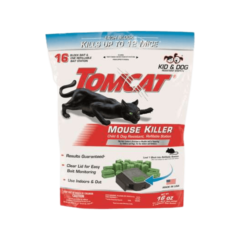 Tomcat, Tomcat Bait Station Blocks per topi, confezione da 16 pezzi.