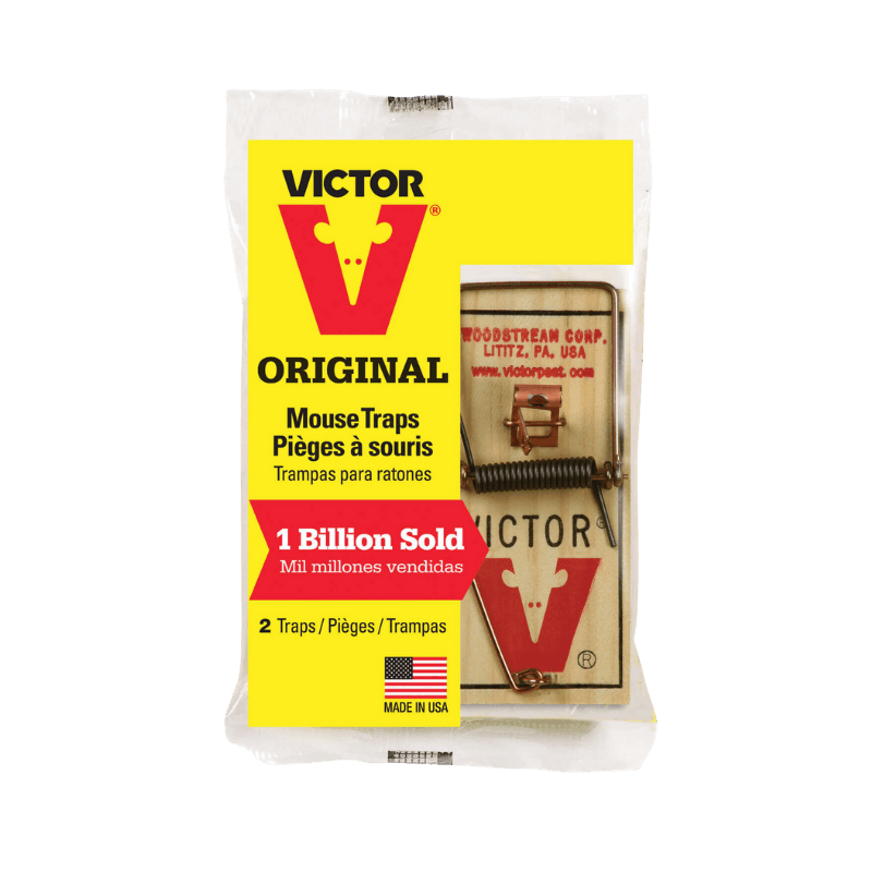 Victor, Victor Mouse Metal Snap Trap 2-Pack.