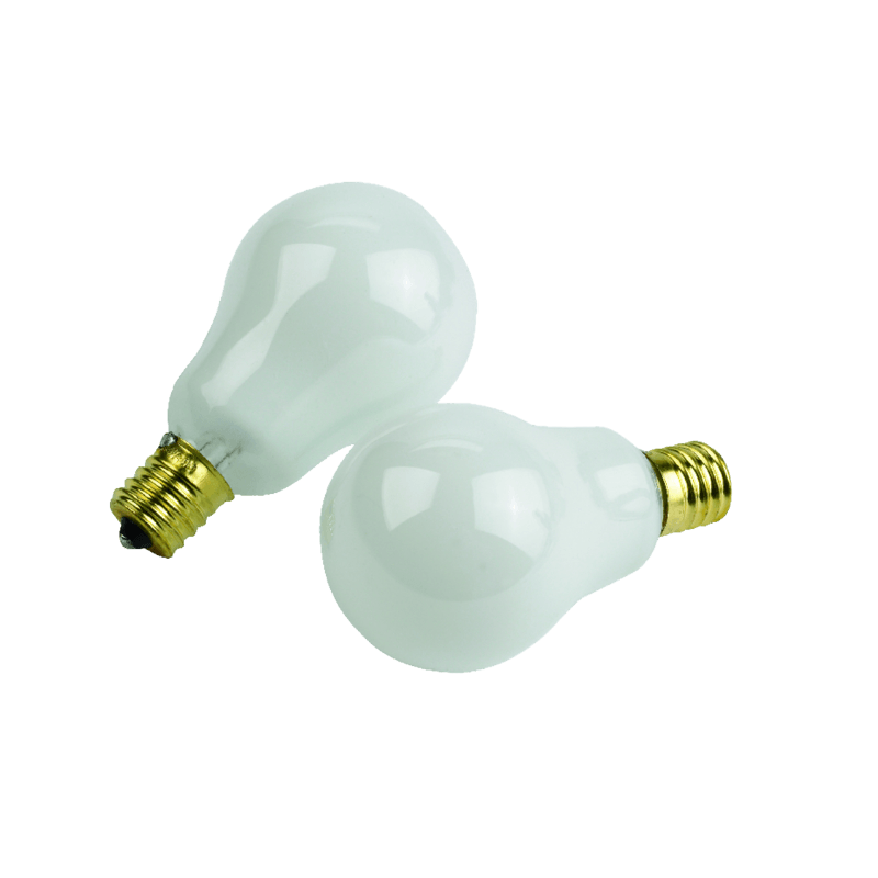 Westinghouse, Westinghouse 40 watt A15 A-Line Lampadina a incandescenza E17 (intermedia) bianco tenue 2-Pack.