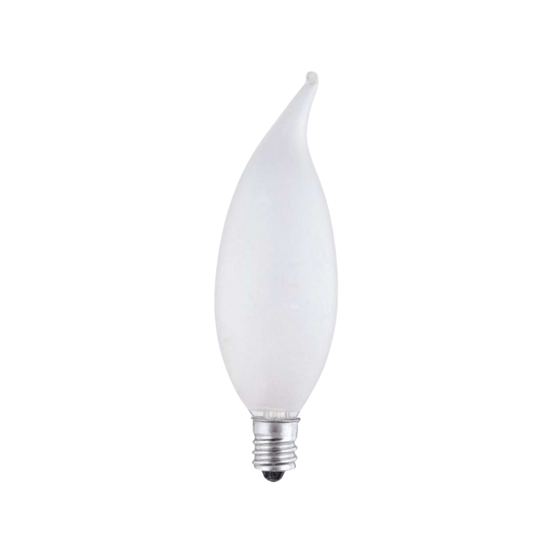 Westinghouse, Westinghouse 40 watt CA9 1/2 Lampadina decorativa a incandescenza E12 (Candelabro) Bianco caldo 2-Pack.