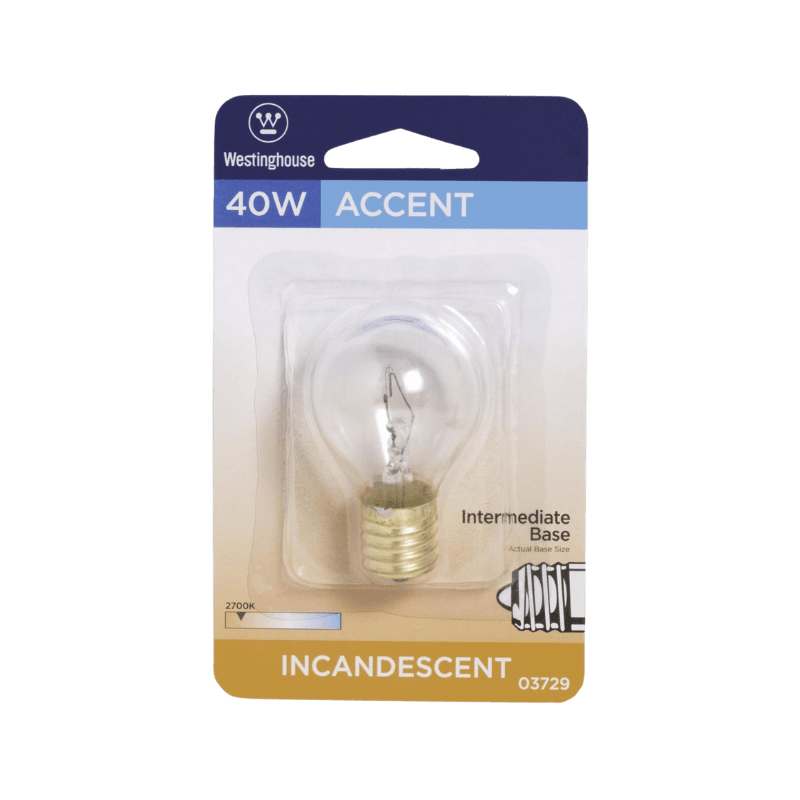 Westinghouse, Westinghouse 40 watt S11 Lampadina speciale a incandescenza E17 (intermedia) Bianco caldo