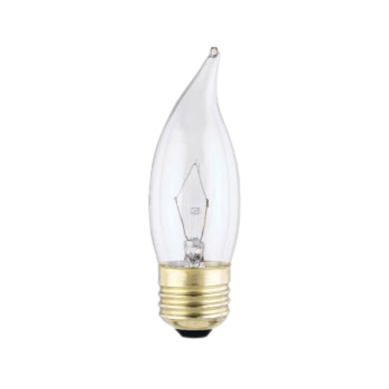 Westinghouse, Westinghouse Lampadina decorativa a incandescenza 40 W CA10 E26 (media) bianco caldo confezione da 2 pezzi.