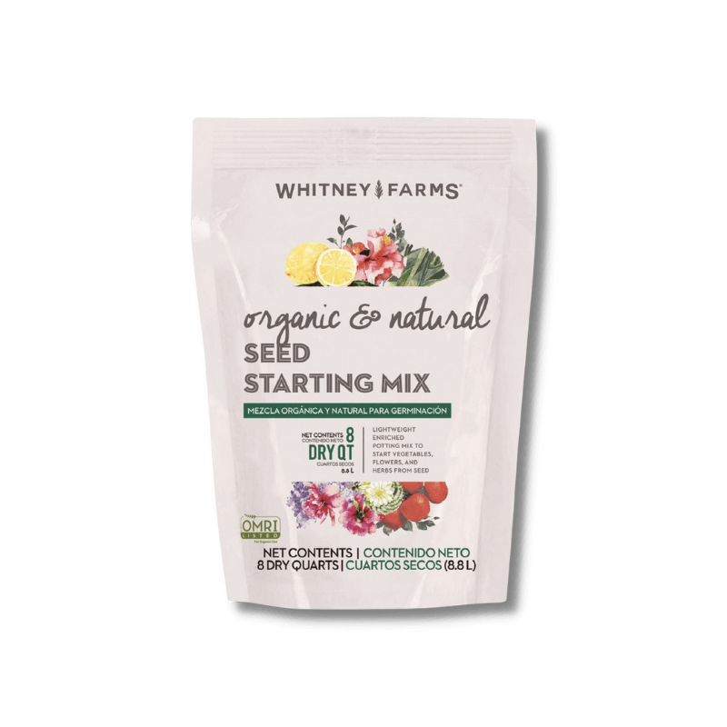 Fattorie Whitney, Whitney Farms Organic All Purpose Seed Starting Mix 8 qt.