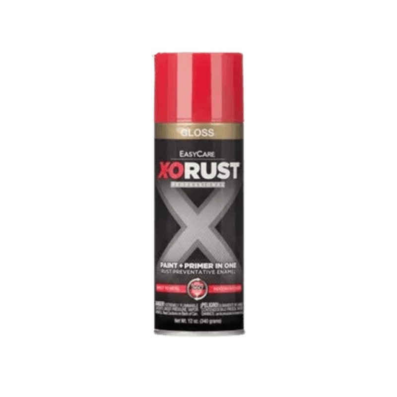 X-O Ruggine, X-O RUST Smalto antiruggine Rosso caldo lucido Vernice spray e primer 12 oz.